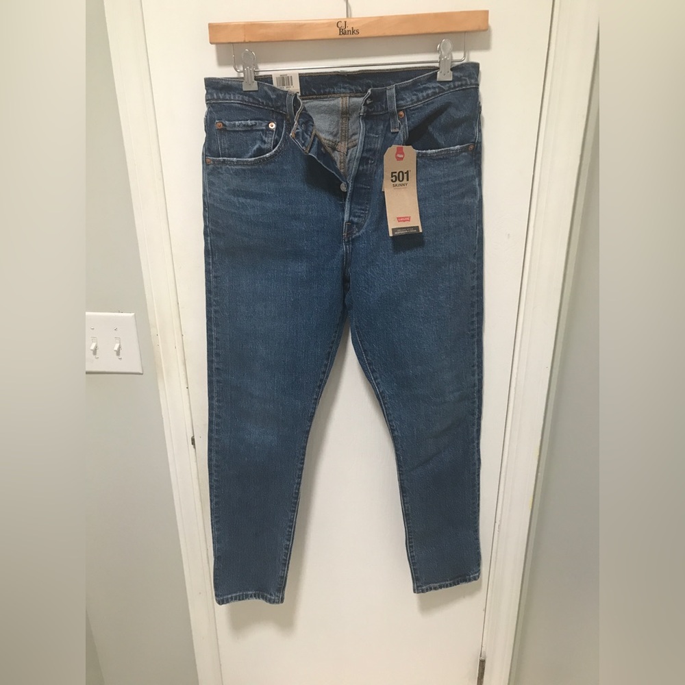 Levi 501 Skinny Size 30 NWT